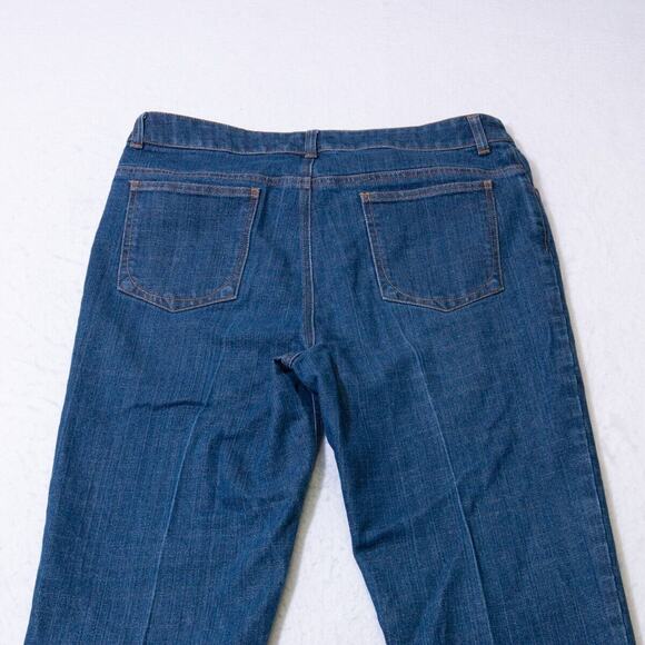 Jones NY Jeans Womens 12 - 32x28 Today Jean Straight Med Blue Wash Denim *READ - Picture 8 of 10